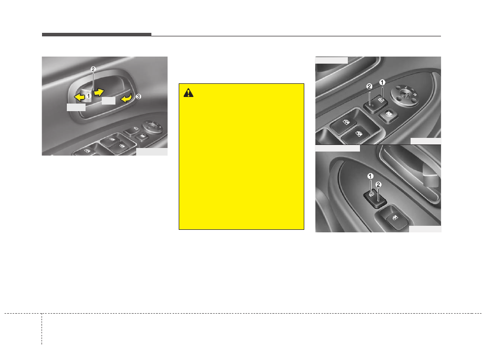 Features of your vehicle | KIA Rondo 2011 User Manual | Page 89 / 338