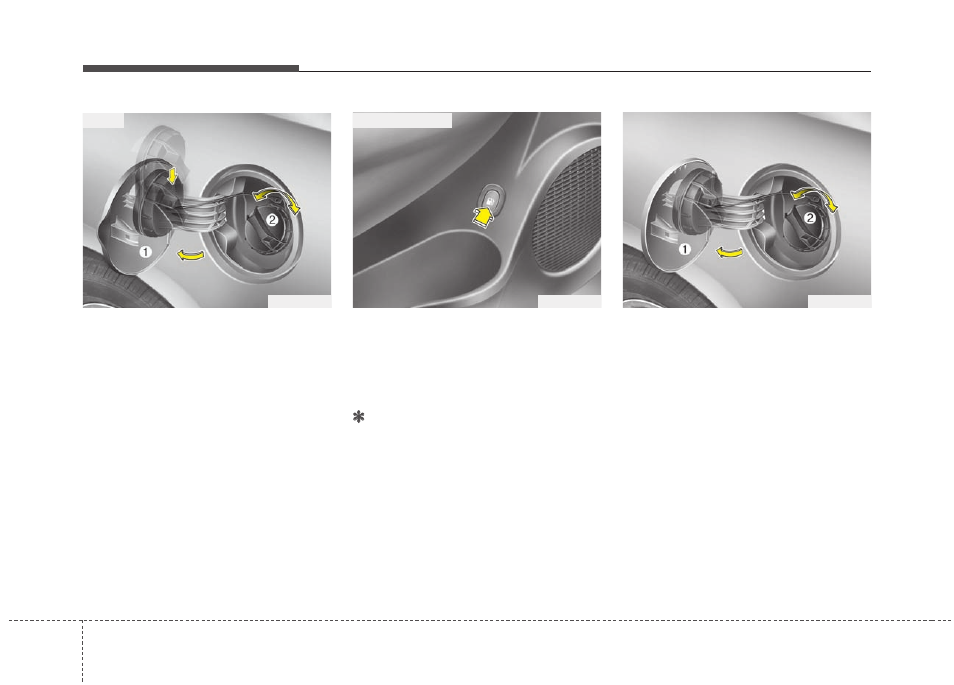 Features of your vehicle | KIA Rondo 2011 User Manual | Page 99 / 338