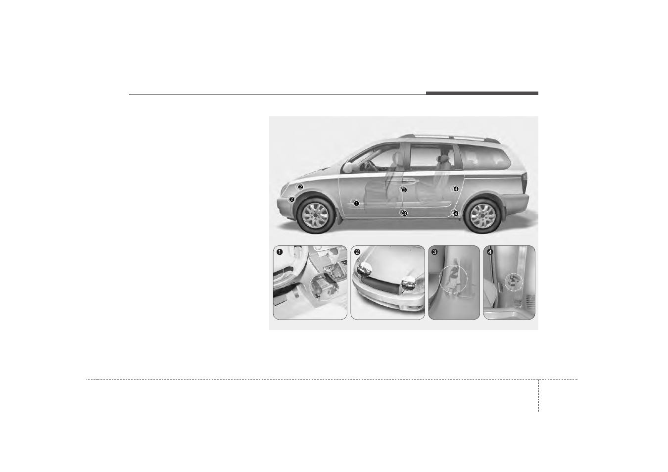 KIA Sedona 2007 User Manual | Page 100 / 344