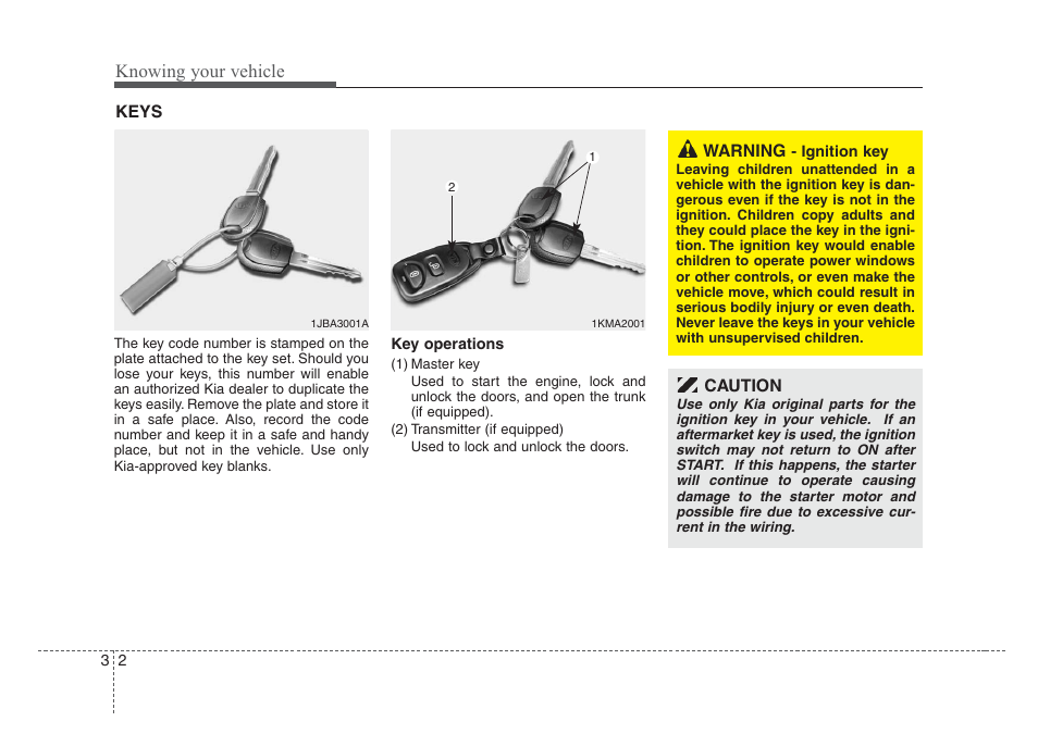 Knowing your vehicle | KIA Rio_Rio5 2008 User Manual | Page 11 / 219