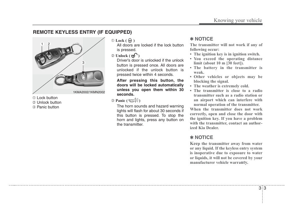 Knowing your vehicle | KIA Rio_Rio5 2008 User Manual | Page 12 / 219