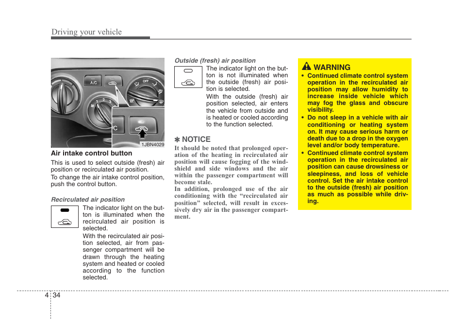 Driving your vehicle | KIA Rio_Rio5 2008 User Manual | Page 140 / 219