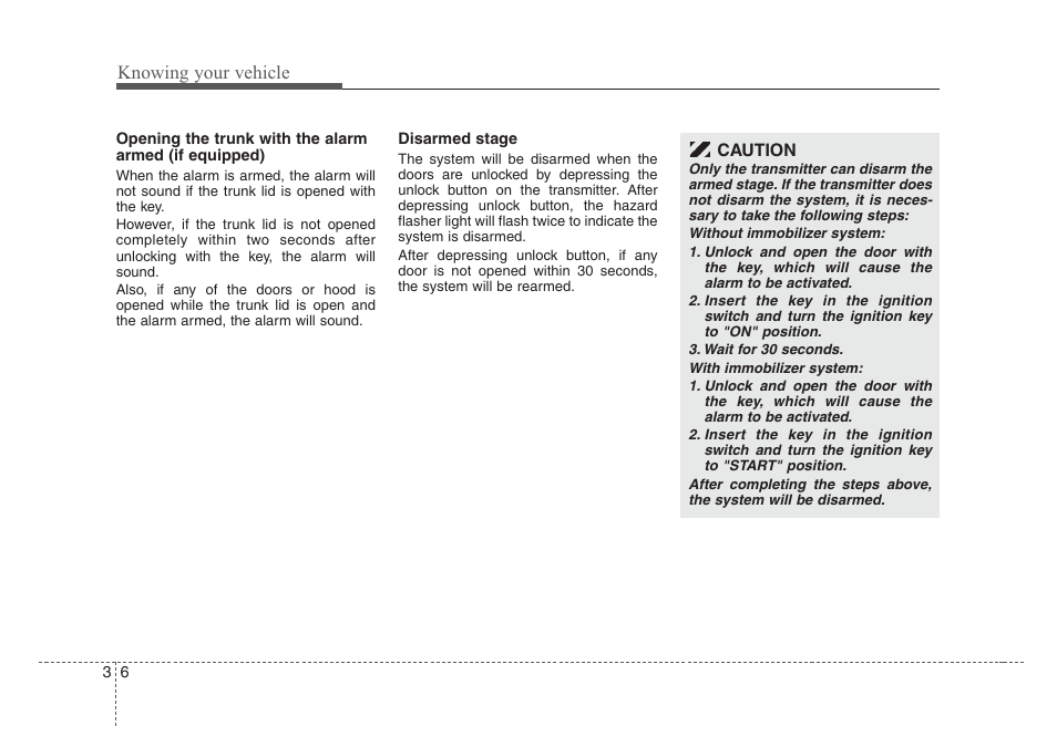 Knowing your vehicle | KIA Rio_Rio5 2008 User Manual | Page 15 / 219