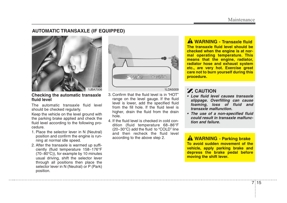 Maintenance | KIA Rio_Rio5 2008 User Manual | Page 191 / 219