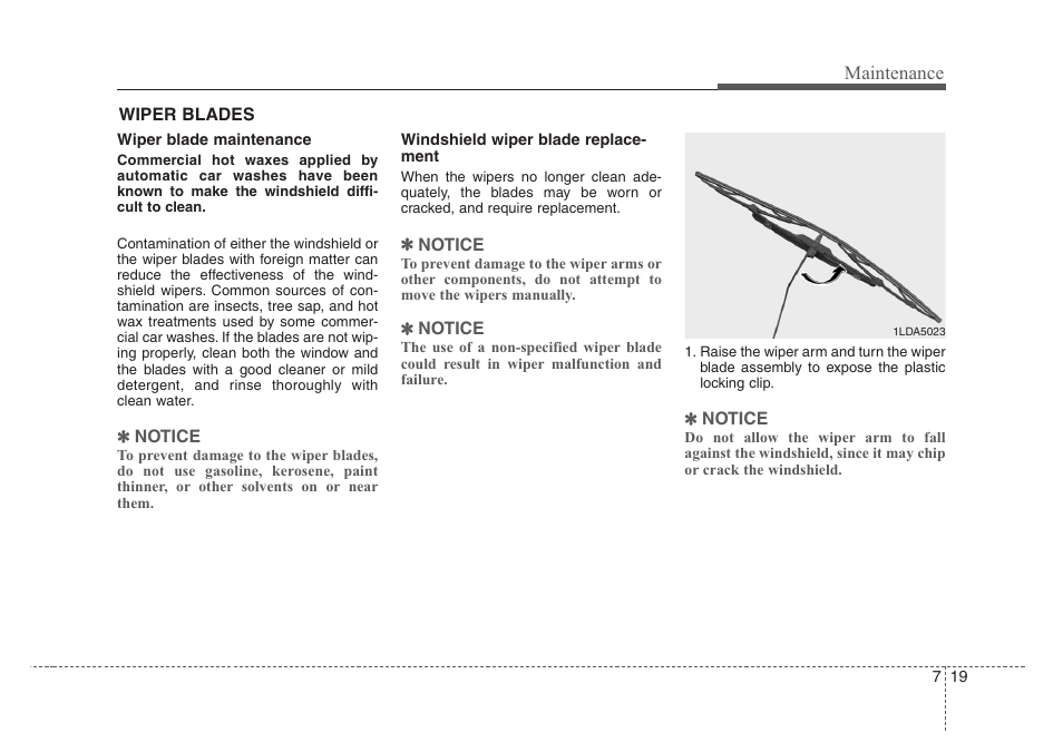 Maintenance | KIA Rio_Rio5 2008 User Manual | Page 195 / 219