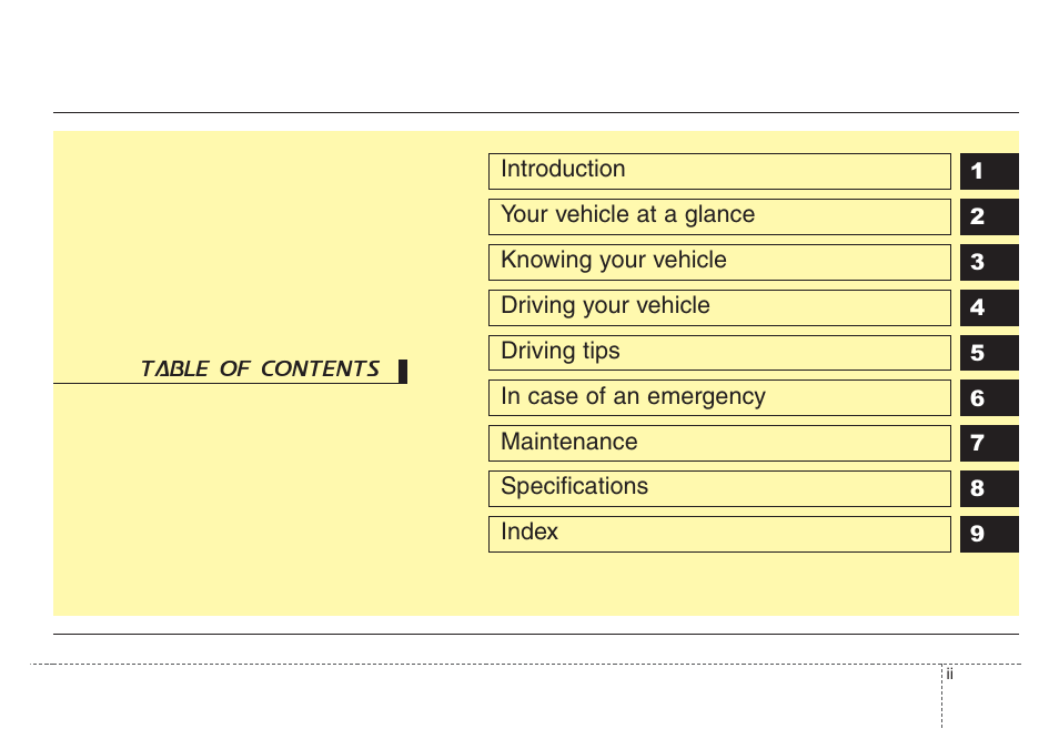 KIA Rio_Rio5 2008 User Manual | Page 3 / 219