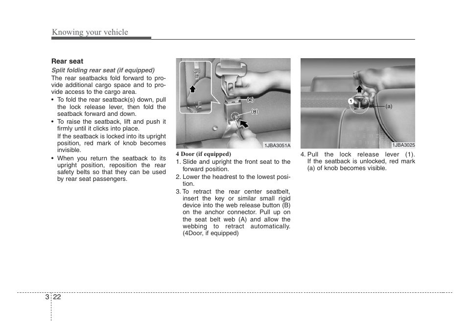 Knowing your vehicle | KIA Rio_Rio5 2008 User Manual | Page 31 / 219