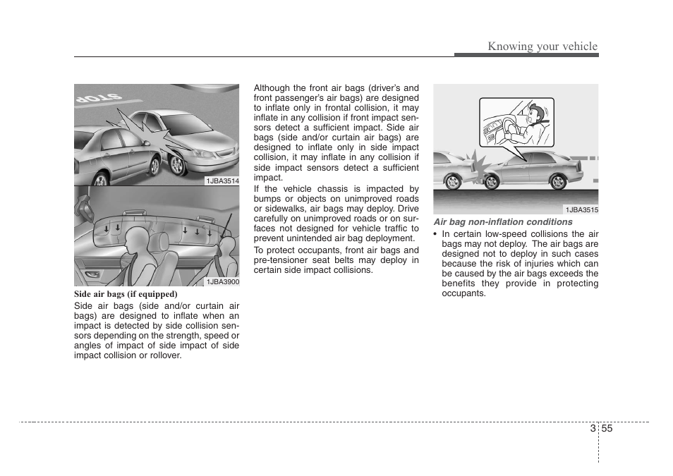 Knowing your vehicle | KIA Rio_Rio5 2008 User Manual | Page 64 / 219