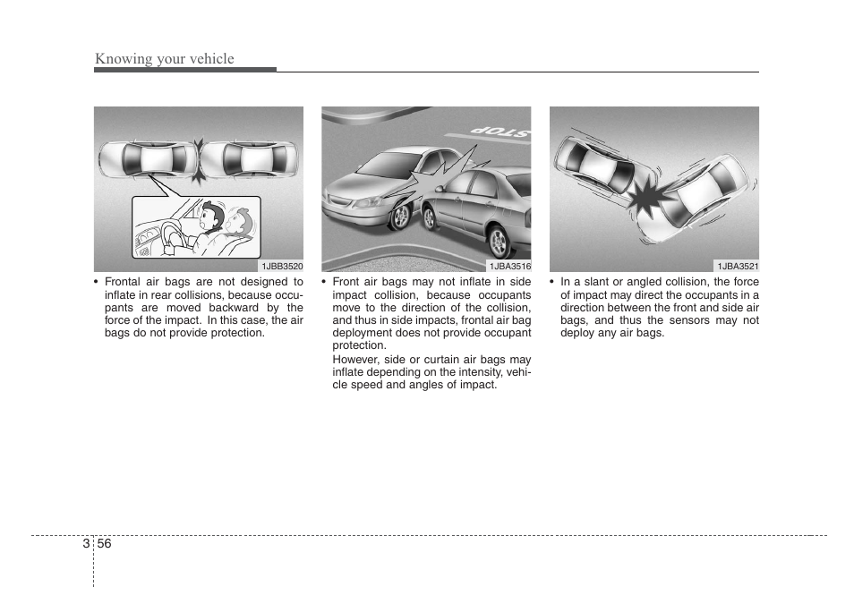 Knowing your vehicle | KIA Rio_Rio5 2008 User Manual | Page 65 / 219