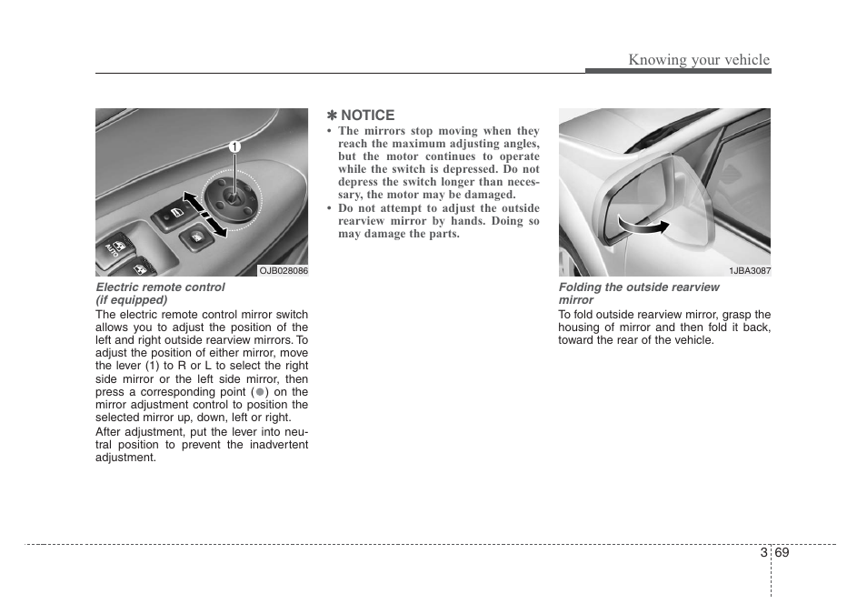 Knowing your vehicle | KIA Rio_Rio5 2008 User Manual | Page 78 / 219