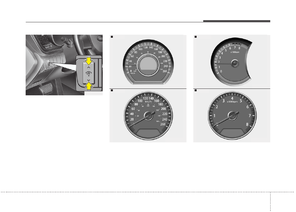 Features of your vehicle | KIA Optima 2012 User Manual | Page 136 / 382