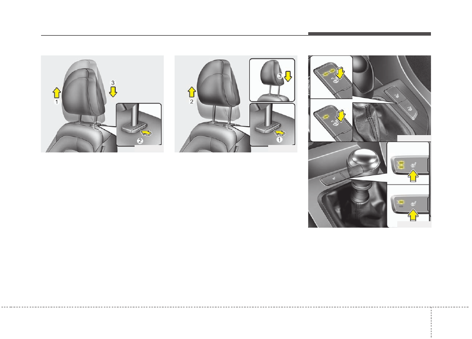 Safety features of your vehicle | KIA Optima 2012 User Manual | Page 30 / 382