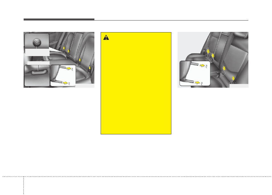 Safety features of your vehicle | KIA Optima 2012 User Manual | Page 59 / 382