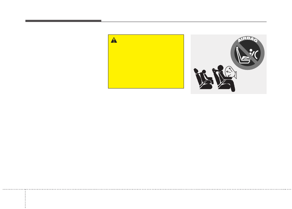 Safety features of your vehicle | KIA Optima 2012 User Manual | Page 63 / 382