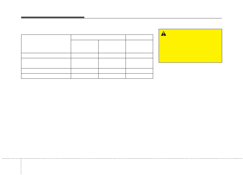 Safety features of your vehicle, Warning | KIA Optima 2012 User Manual | Page 69 / 382