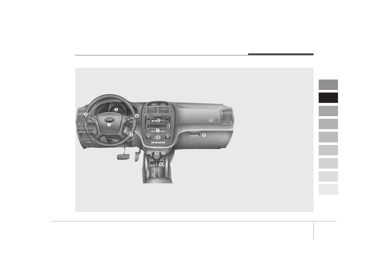 KIA Spectra_Spectra5 2009 User Manual | Page 9 / 291