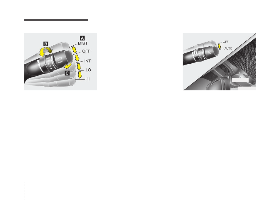 Features of your vehicle | KIA Optima Hybrid 2013 User Manual | Page 161 / 394