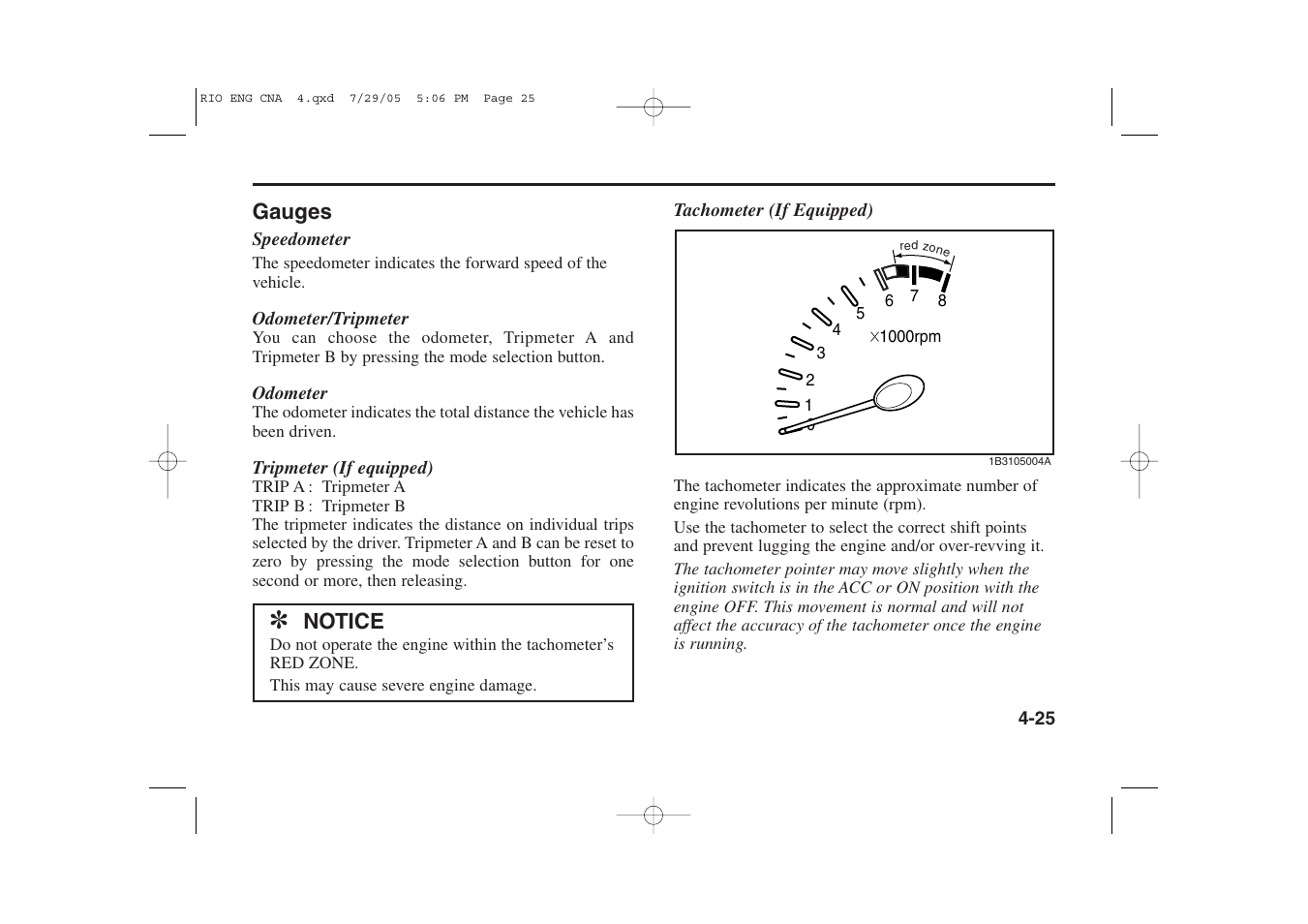 KIA Rio_Rio5 2005 User Manual | Page 106 / 238