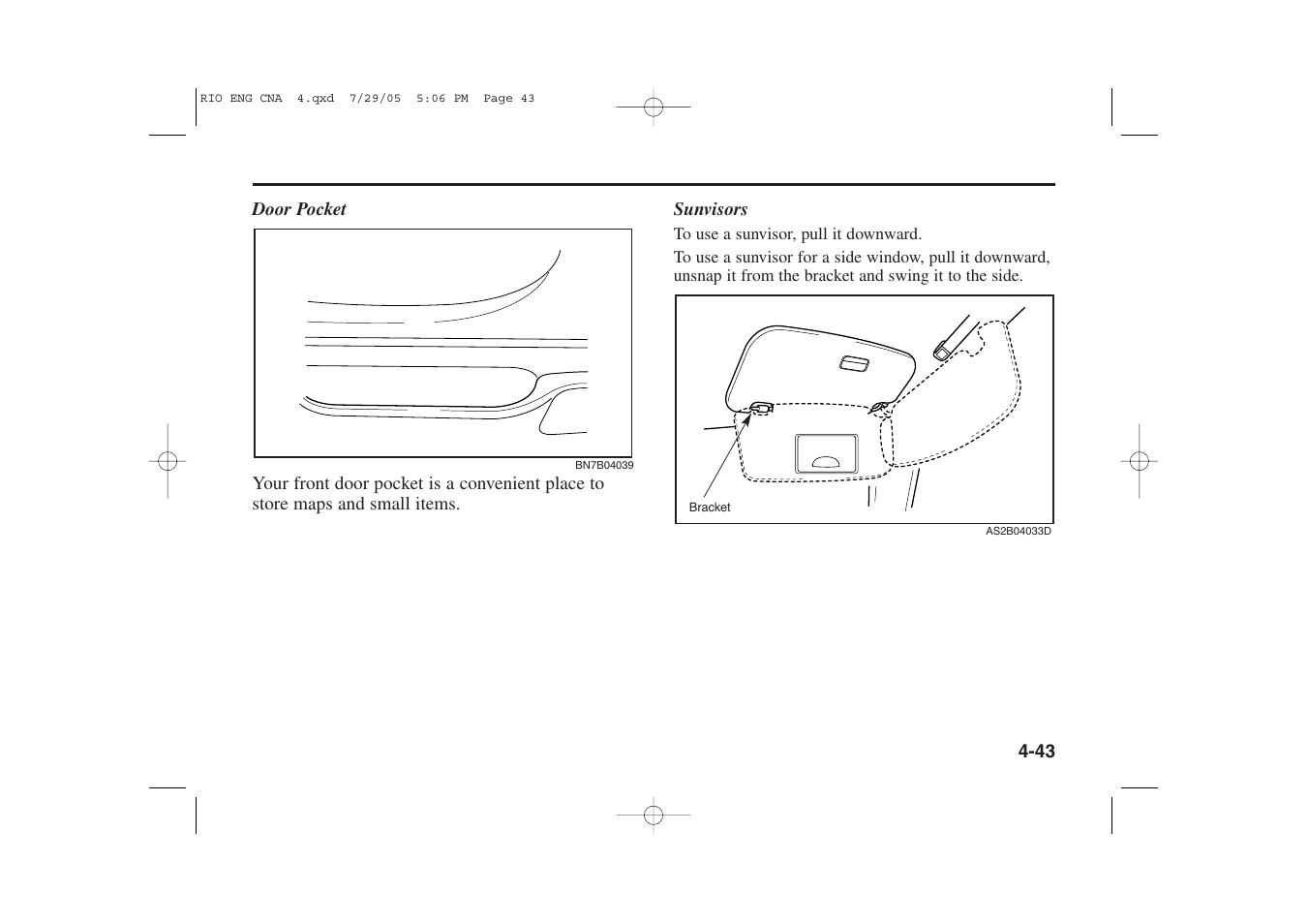 KIA Rio_Rio5 2005 User Manual | Page 124 / 238