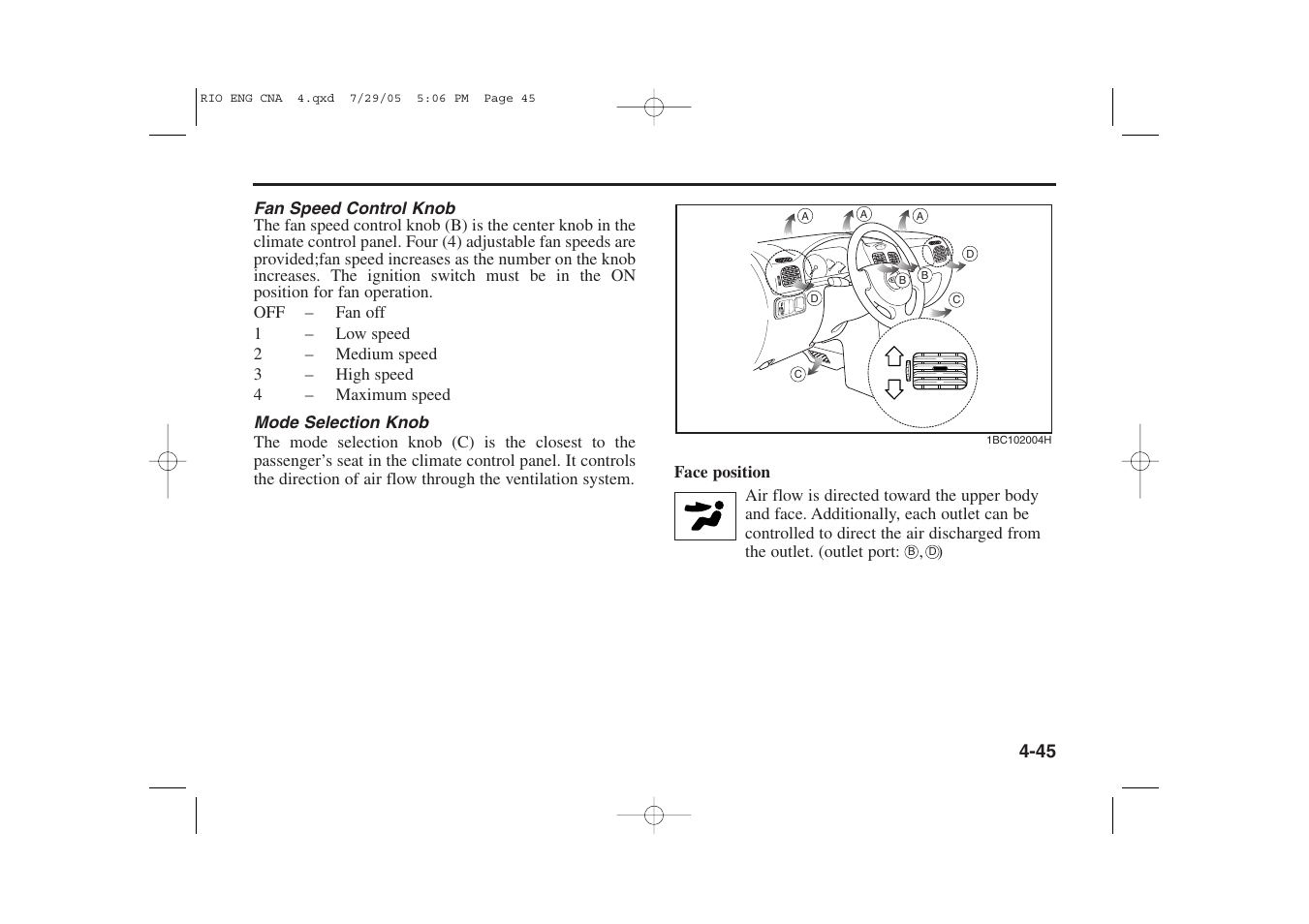 KIA Rio_Rio5 2005 User Manual | Page 126 / 238