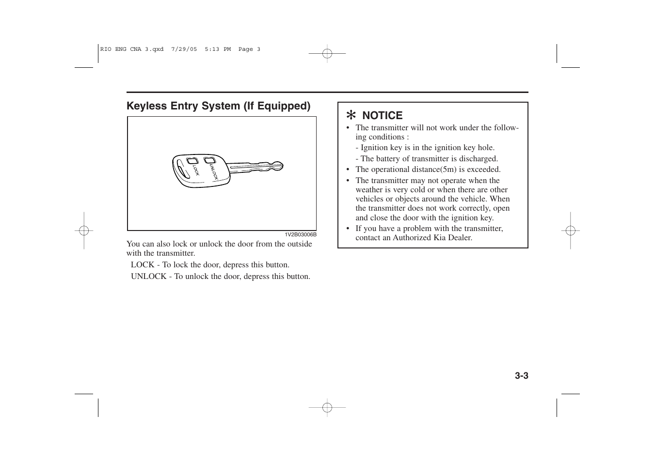 KIA Rio_Rio5 2005 User Manual | Page 13 / 238