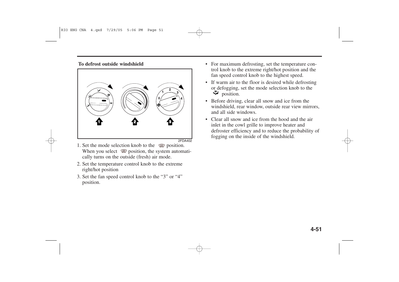 KIA Rio_Rio5 2005 User Manual | Page 132 / 238