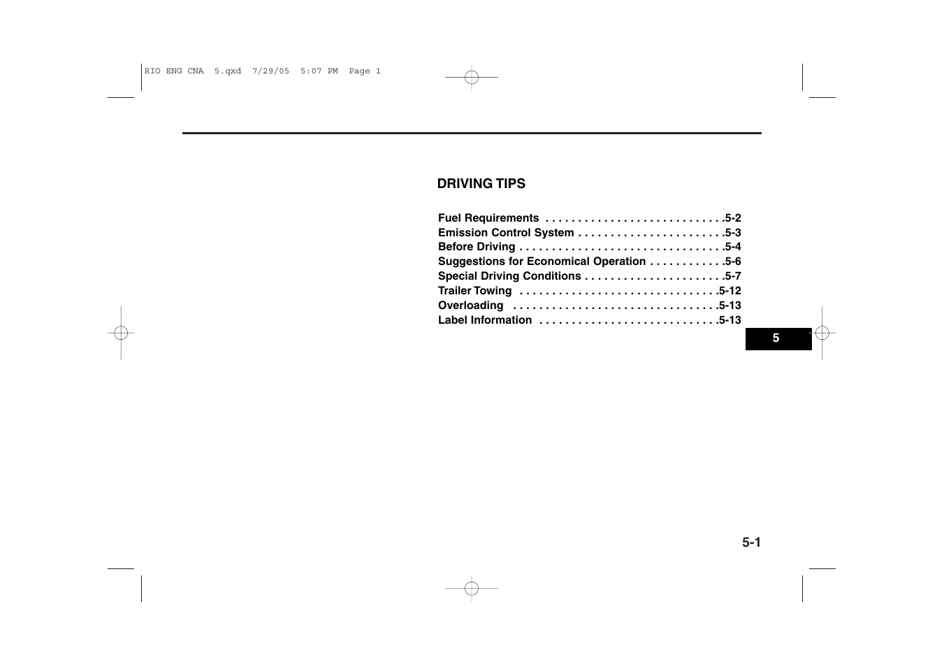 KIA Rio_Rio5 2005 User Manual | Page 135 / 238