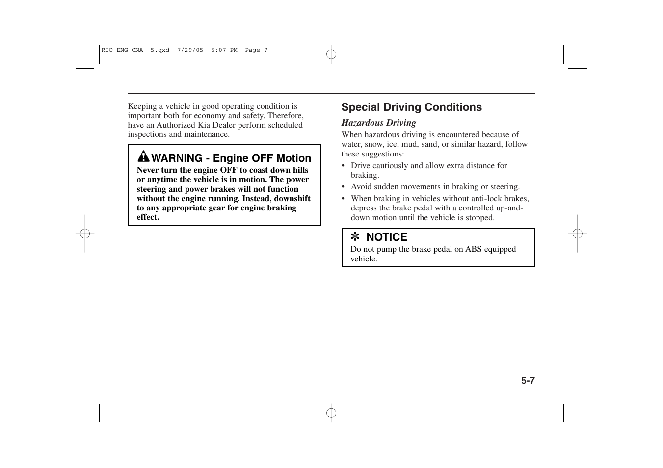 KIA Rio_Rio5 2005 User Manual | Page 141 / 238