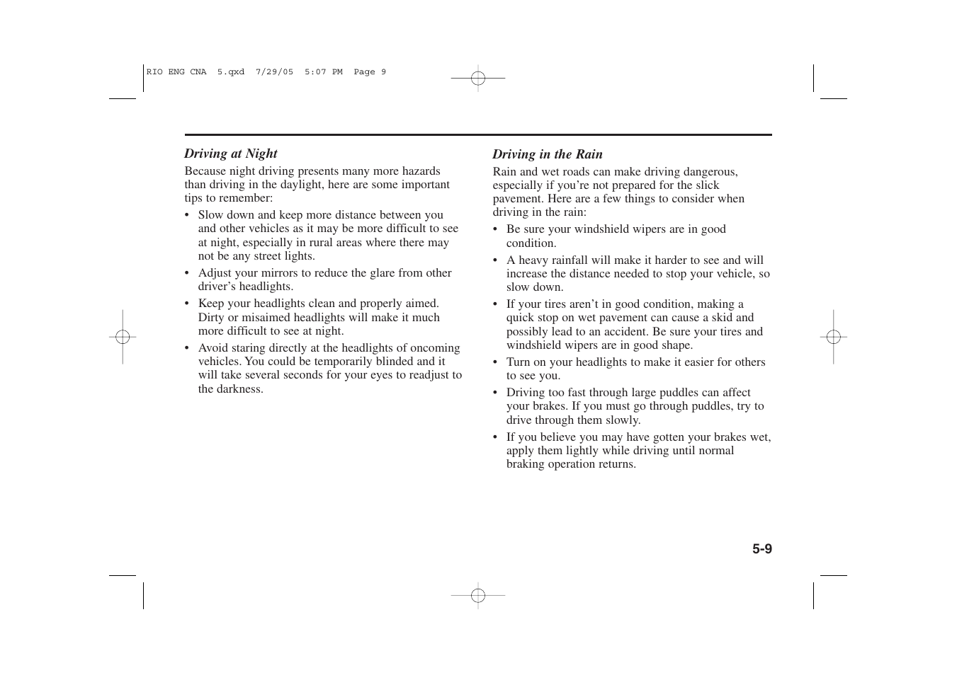 KIA Rio_Rio5 2005 User Manual | Page 143 / 238