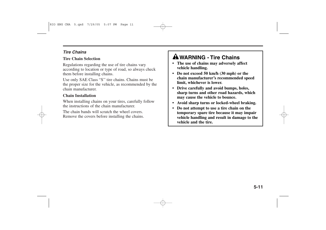 KIA Rio_Rio5 2005 User Manual | Page 145 / 238