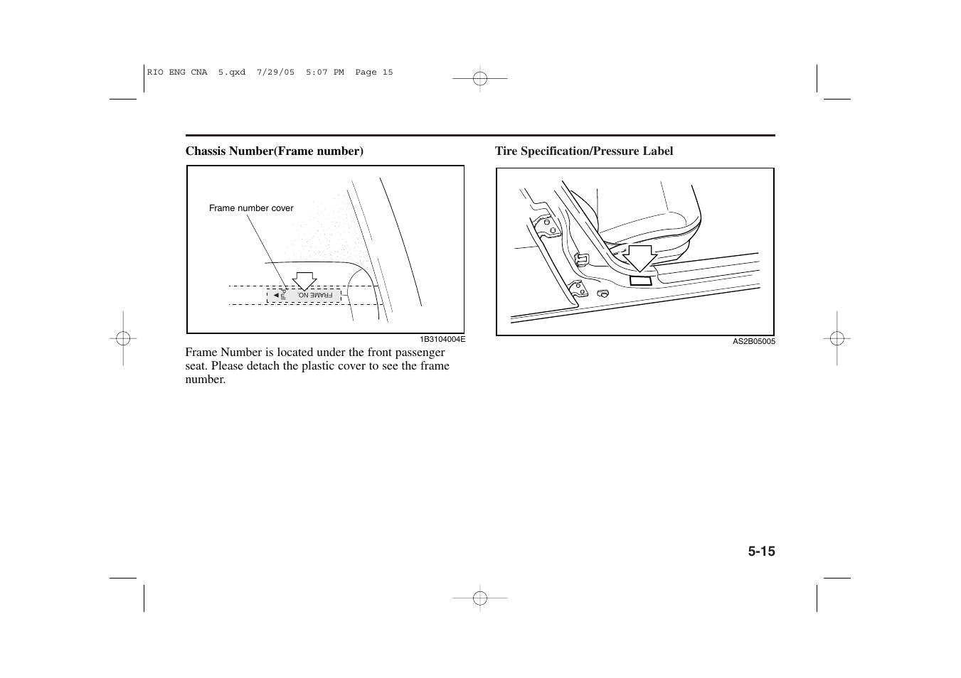 KIA Rio_Rio5 2005 User Manual | Page 149 / 238