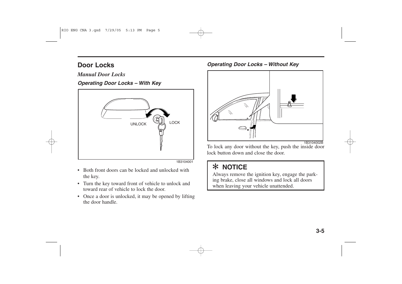 KIA Rio_Rio5 2005 User Manual | Page 15 / 238