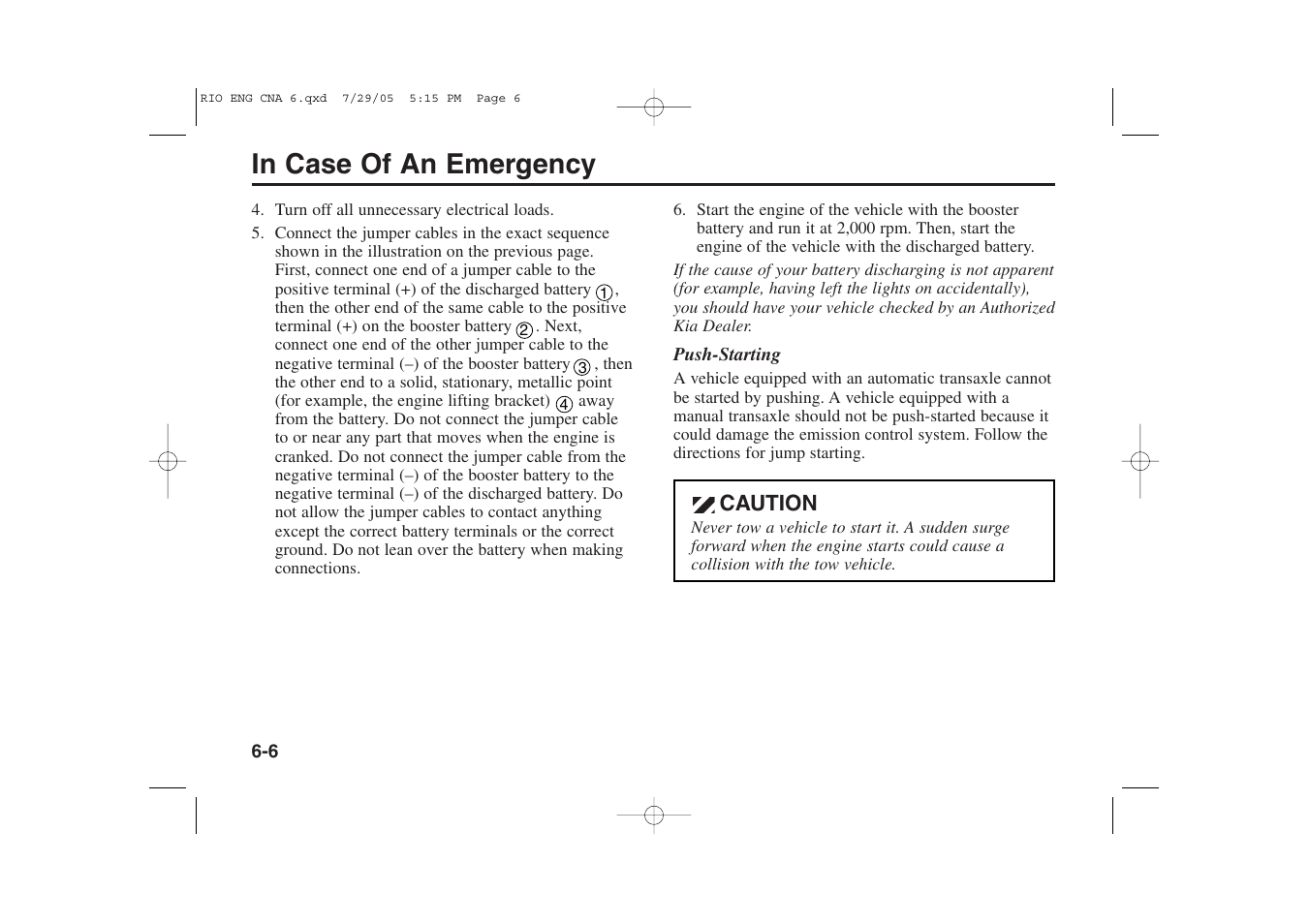 KIA Rio_Rio5 2005 User Manual | Page 155 / 238