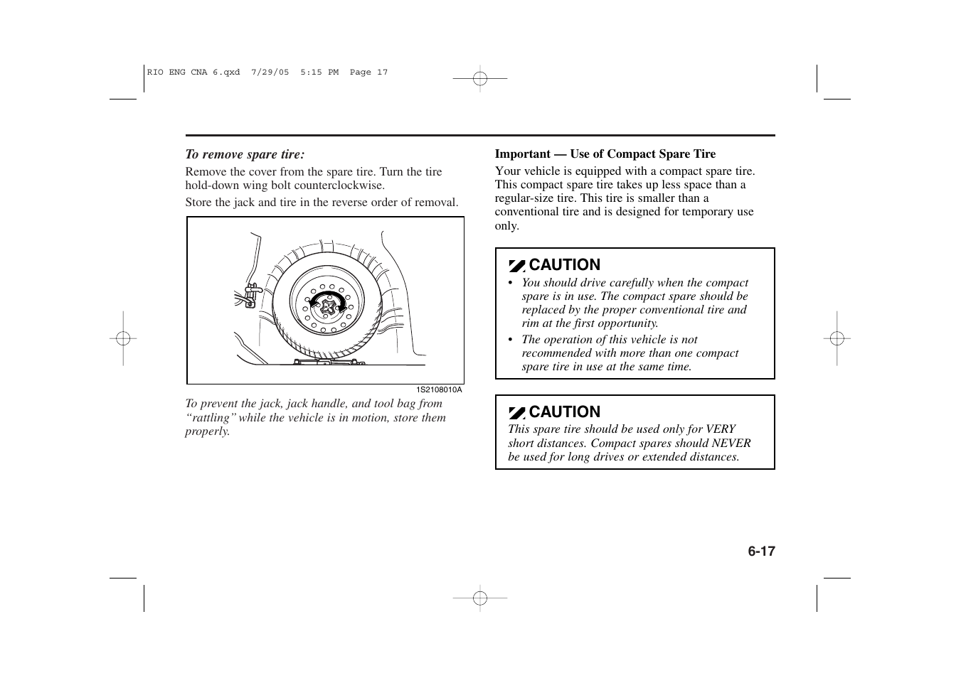 KIA Rio_Rio5 2005 User Manual | Page 166 / 238