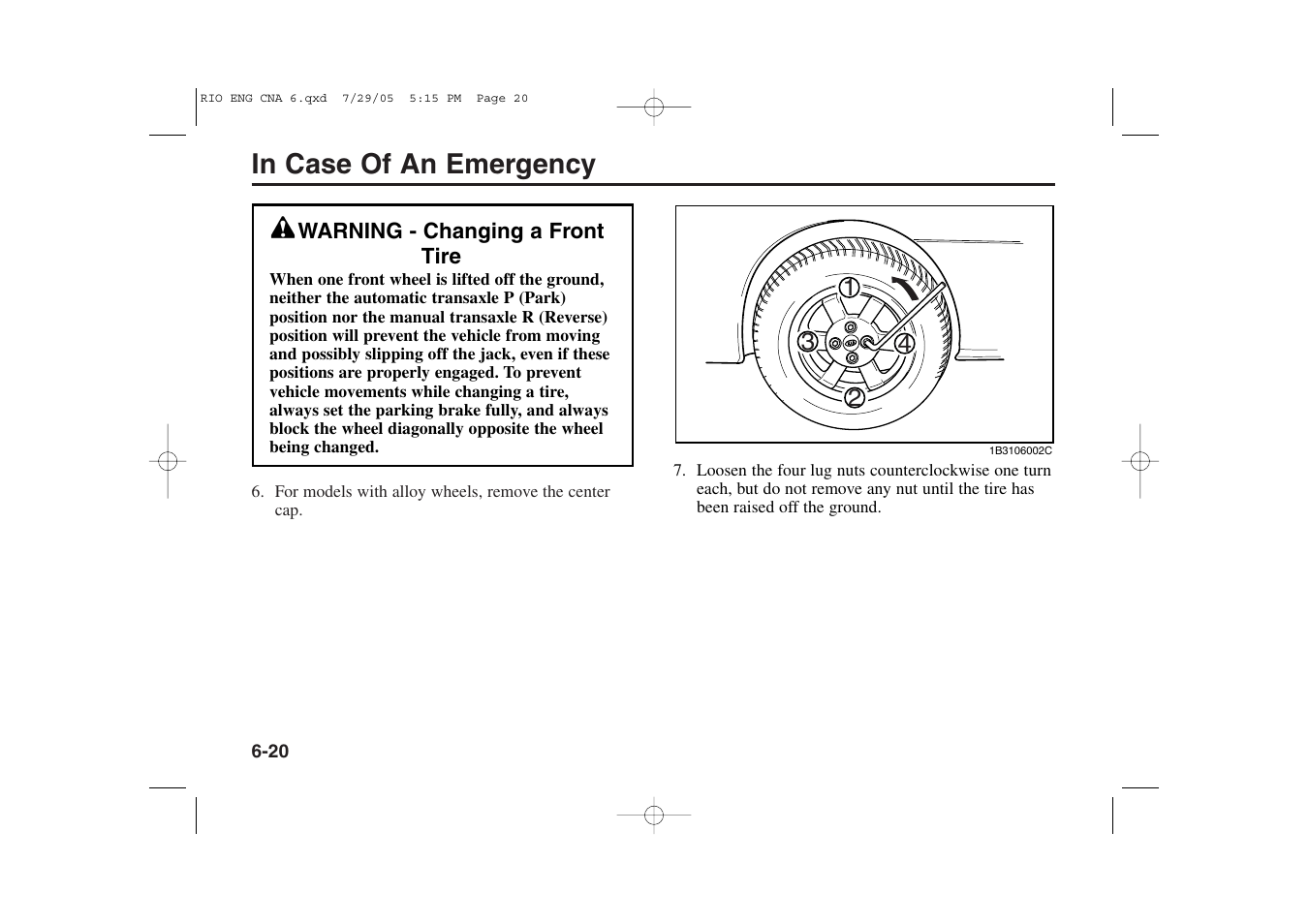 KIA Rio_Rio5 2005 User Manual | Page 169 / 238