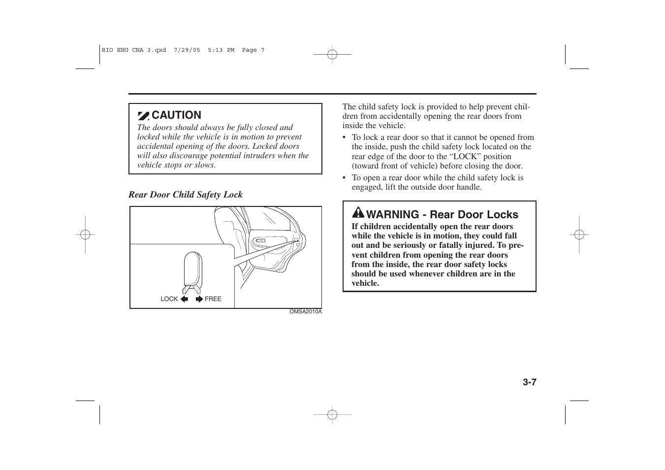 KIA Rio_Rio5 2005 User Manual | Page 17 / 238
