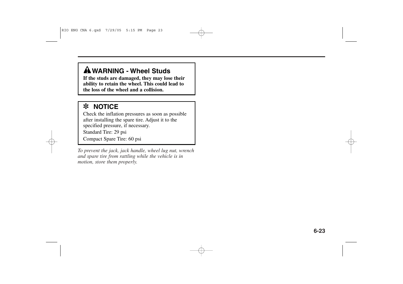KIA Rio_Rio5 2005 User Manual | Page 172 / 238