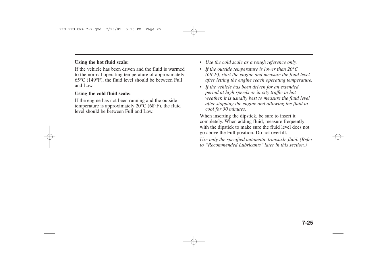KIA Rio_Rio5 2005 User Manual | Page 197 / 238