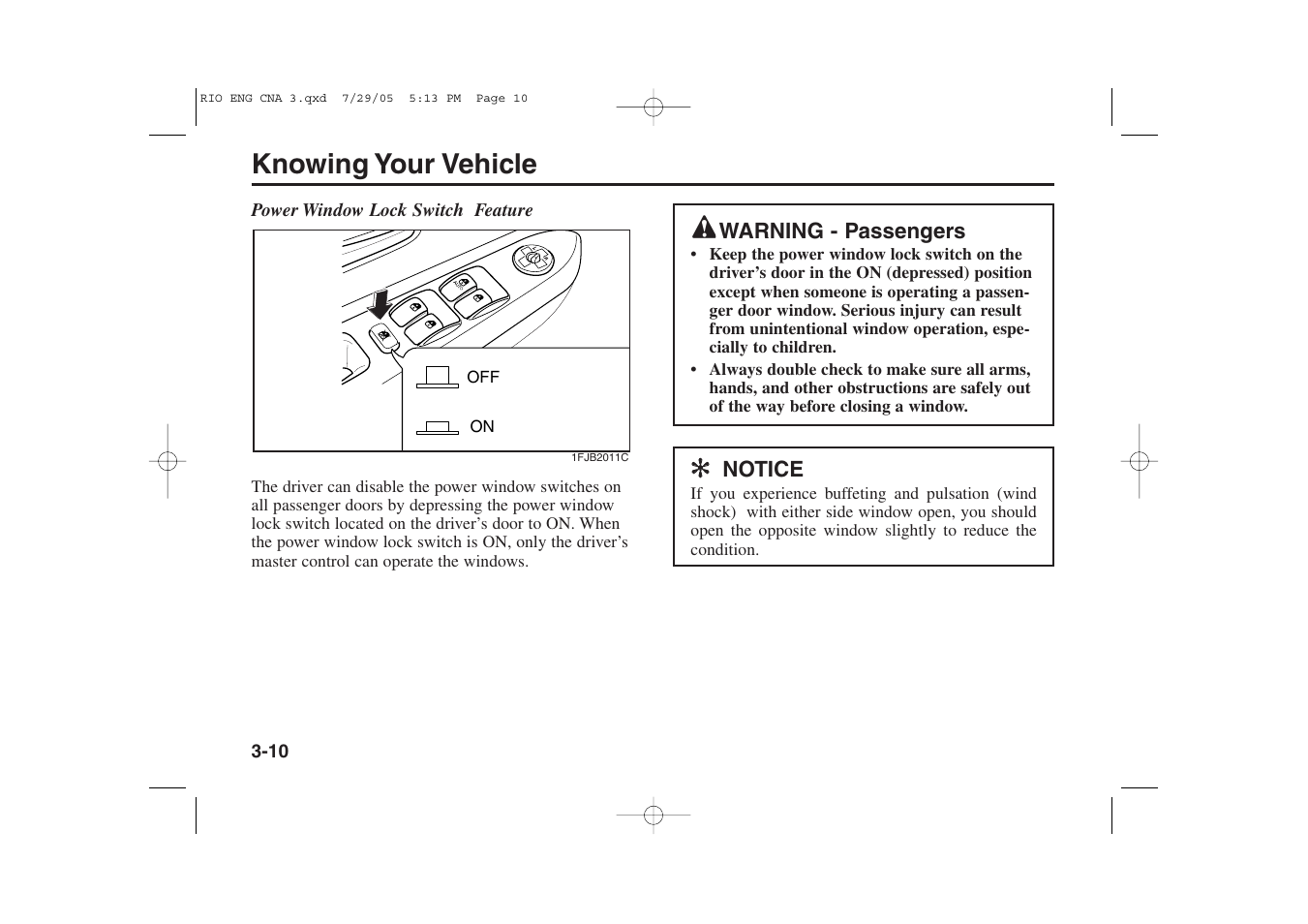Knowing your vehicle | KIA Rio_Rio5 2005 User Manual | Page 20 / 238