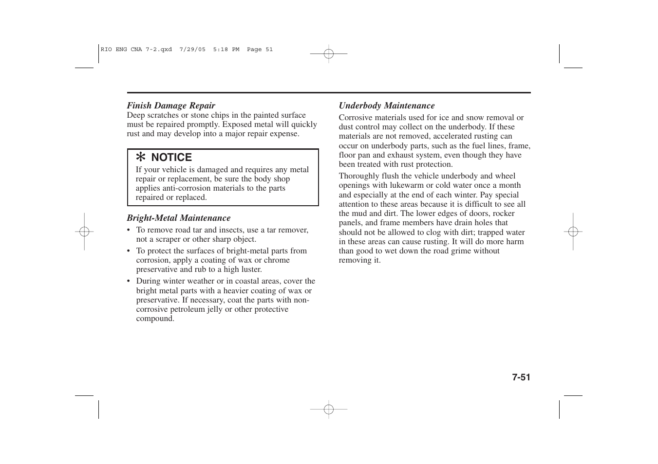 KIA Rio_Rio5 2005 User Manual | Page 223 / 238