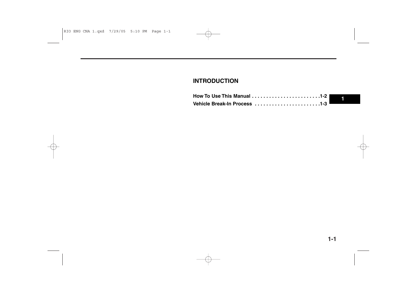 KIA Rio_Rio5 2005 User Manual | Page 4 / 238