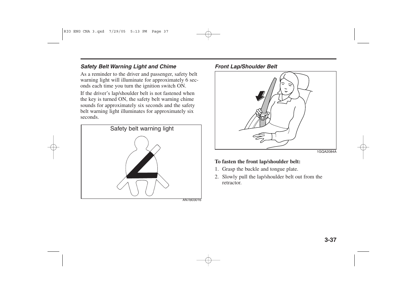 KIA Rio_Rio5 2005 User Manual | Page 47 / 238