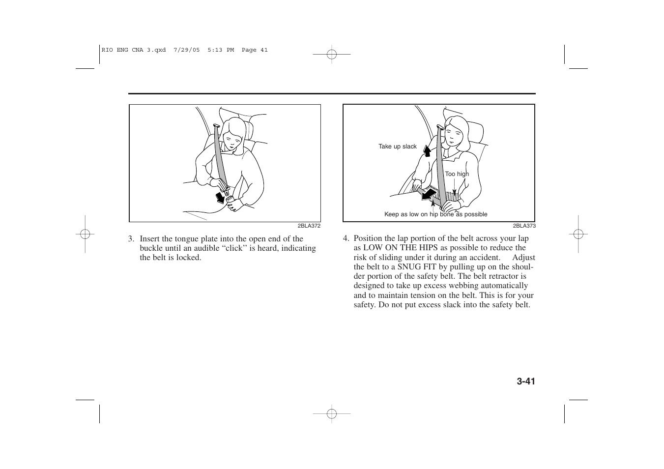 KIA Rio_Rio5 2005 User Manual | Page 51 / 238