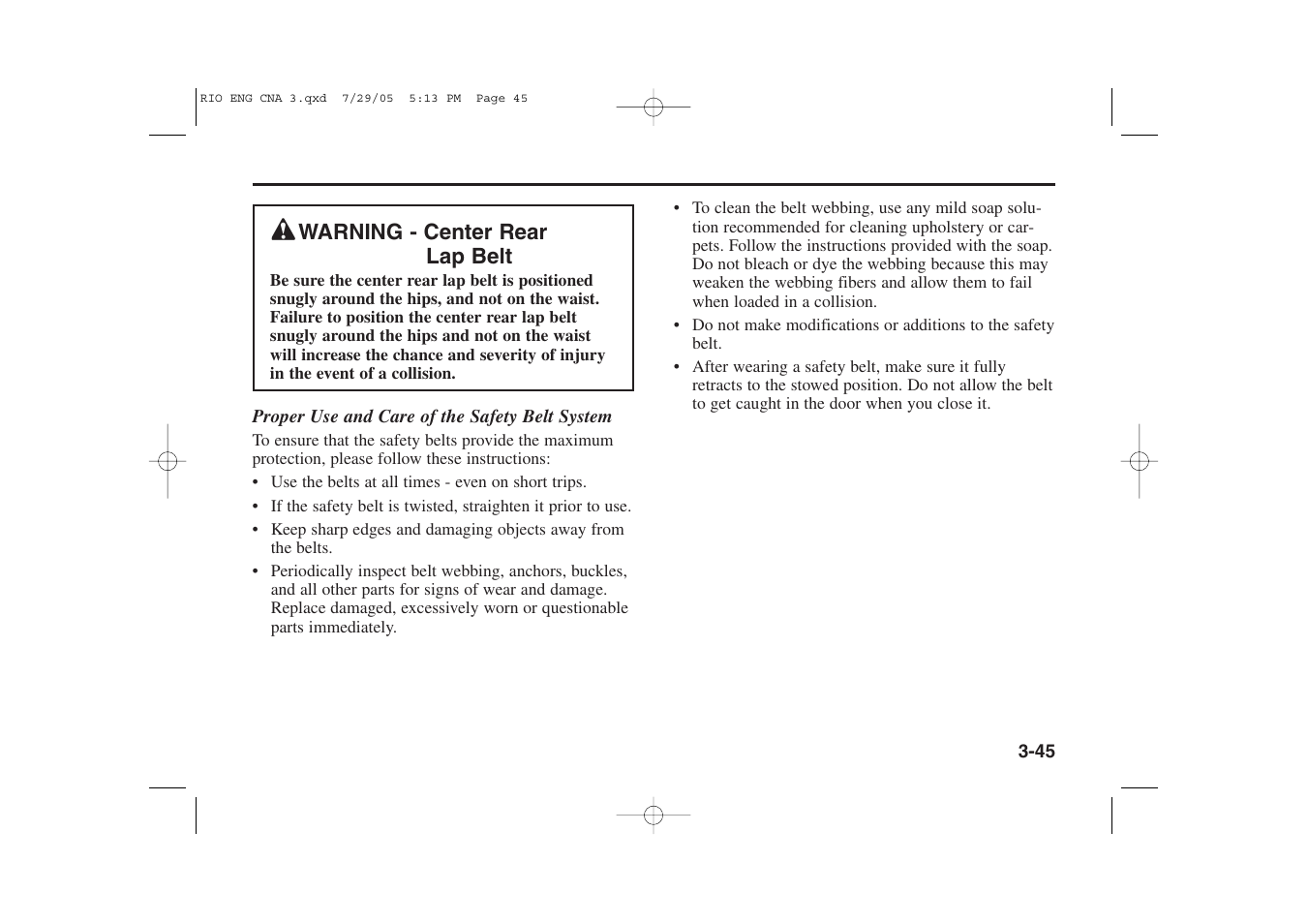 KIA Rio_Rio5 2005 User Manual | Page 55 / 238