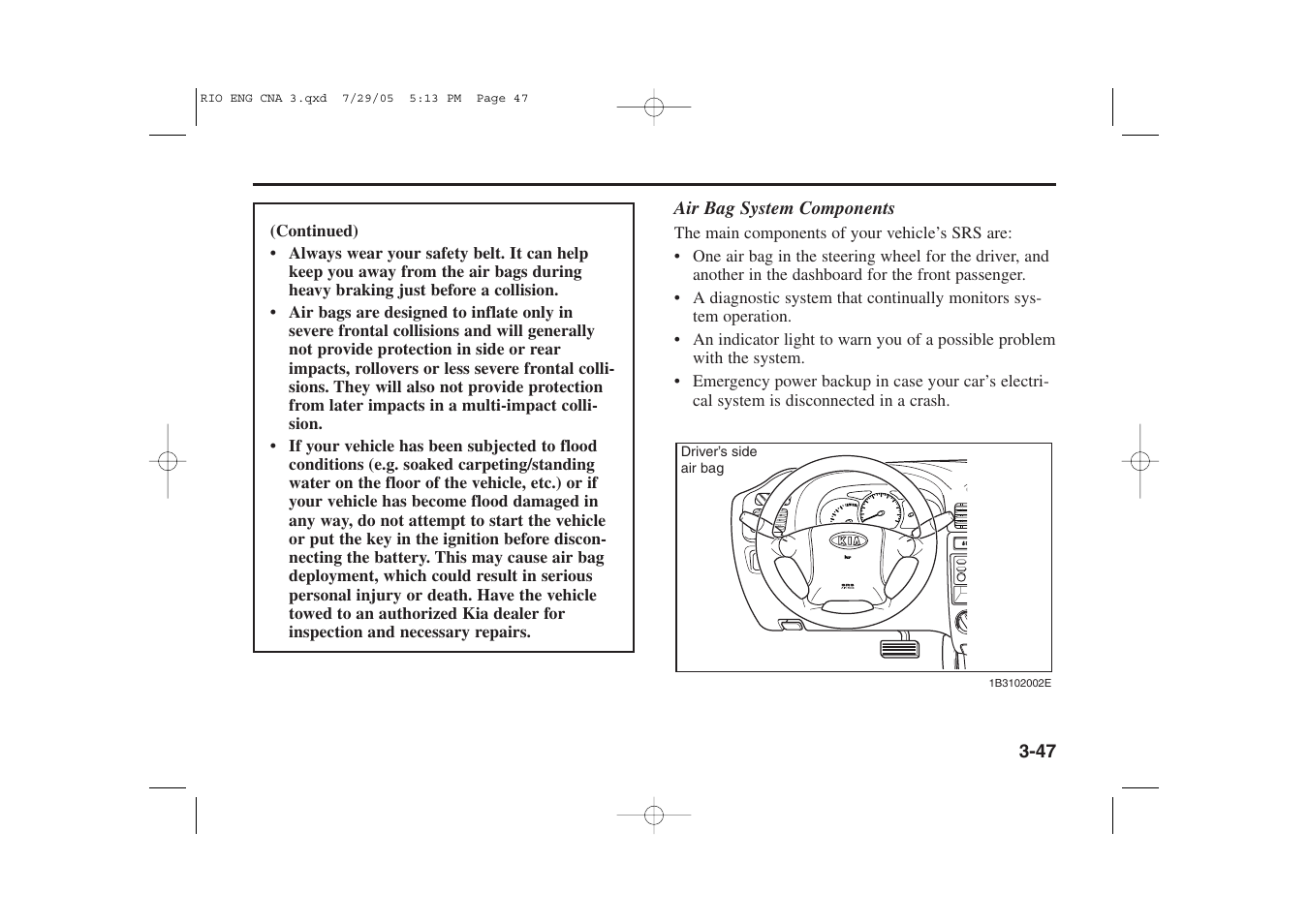 KIA Rio_Rio5 2005 User Manual | Page 57 / 238