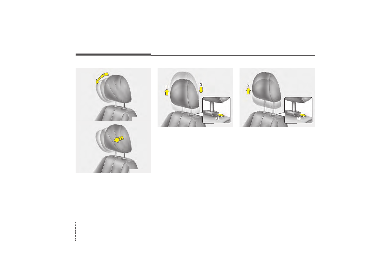 Safety features of your vehicle | KIA Rondo 2007 User Manual | Page 19 / 343