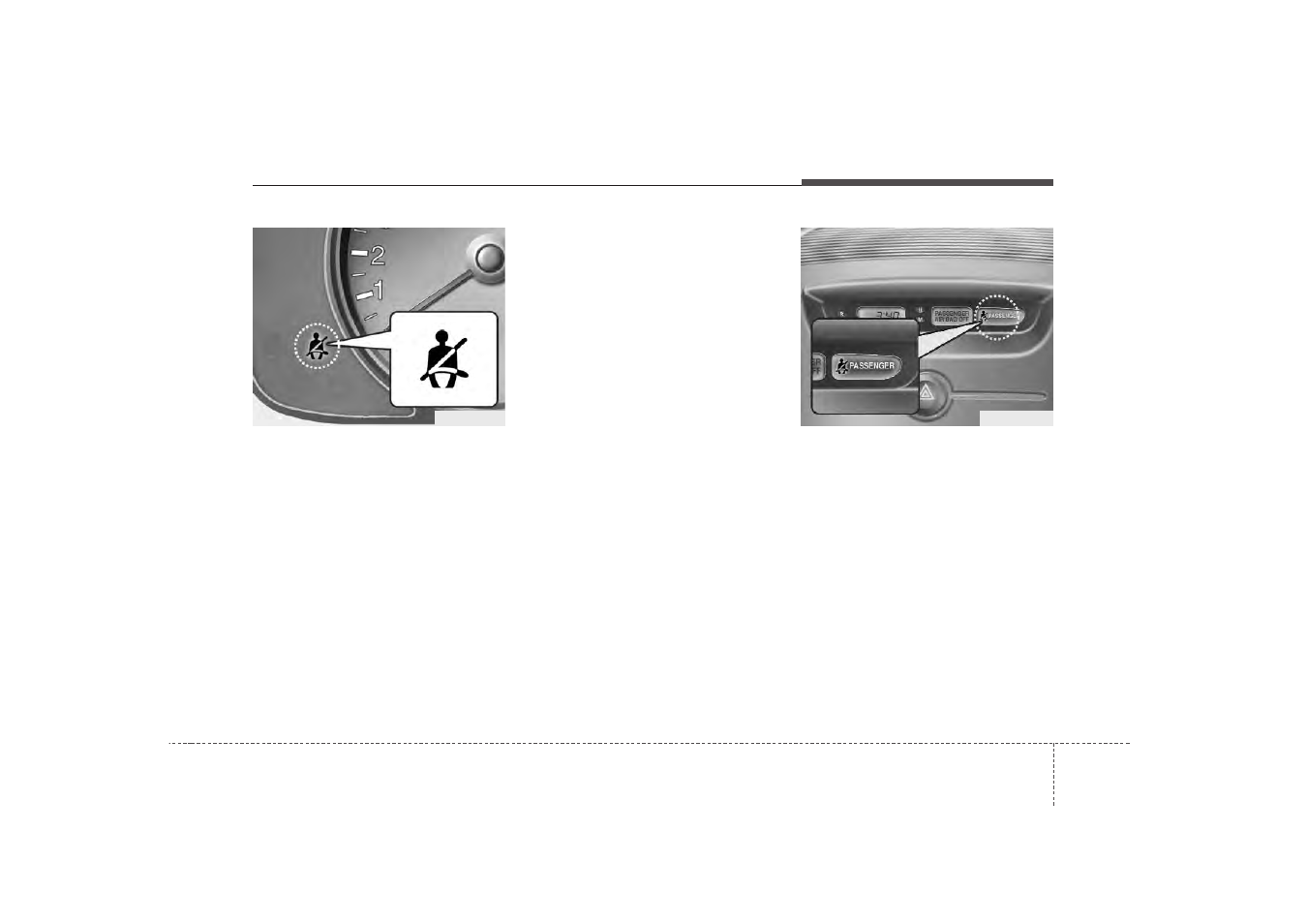 Safety features of your vehicle | KIA Rondo 2007 User Manual | Page 32 / 343