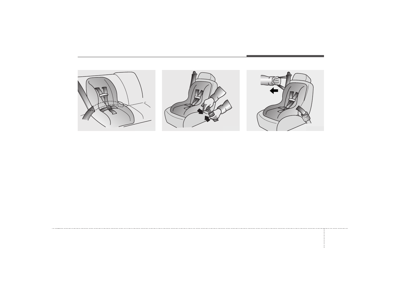 Safety features of your vehicle | KIA Rondo 2007 User Manual | Page 48 / 343