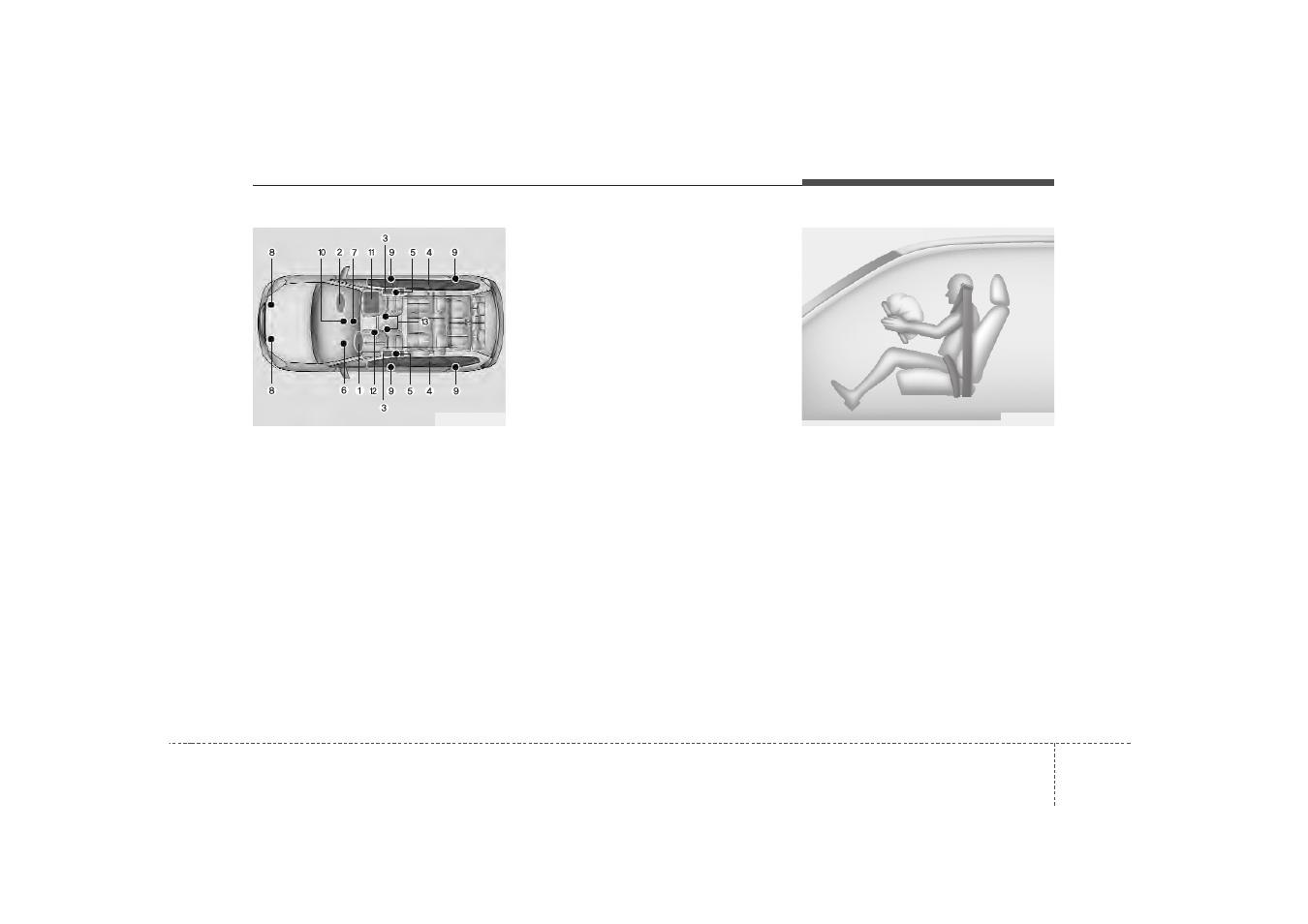 Safety features of your vehicle | KIA Rondo 2007 User Manual | Page 54 / 343