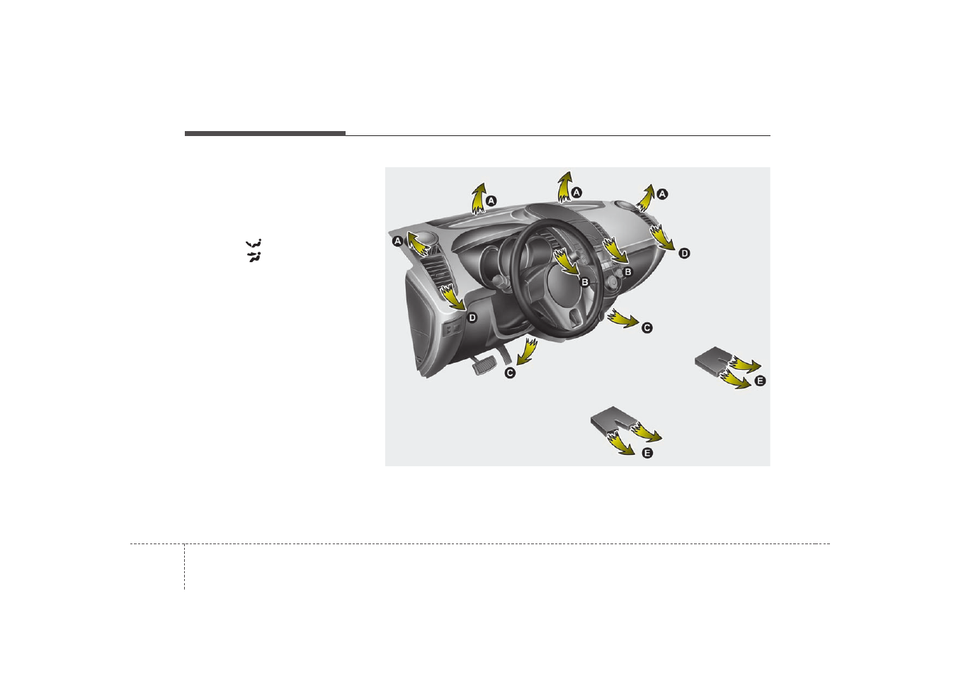 Features of your vehicle | KIA Soul 2010 User Manual | Page 130 / 314